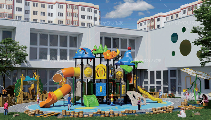 兒童友好，飛友共建丨認(rèn)識全新的兒童滑梯——塑...