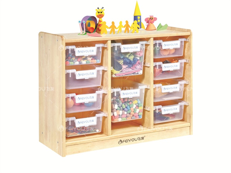 F000764樂森林·教具盒柜（?。ê该鹘叹吆校?幼兒園家具